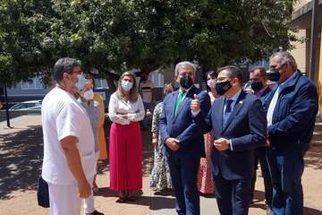 El vicepresidente del Gobierno de Canarias visita el municipio de Valsequillo/Acfi Press.